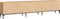 vidaXL - Tv-meubel - met - lade - 200x25x44 - cm - bewerkt - hout - artisanaal - eiken
