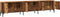 vidaXL - Tv-meubel - met - lade - 200x25x44 - cm - bewerkt - hout - oud - houtkleurig