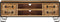 vidaXL - Tv-meubel - met - lades - 120x30x40 - cm - massief - mangohout