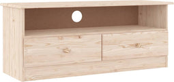 vidaXL - TV-meubel - met - lades - ALTA - 100x35x41 - cm - massief - grenenhout