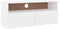vidaXL - TV-meubel - met - lades - ALTA - 100x35x41 - cm - massief - grenenhout - wit