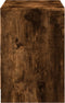 vidaXL - Tv-meubel - met - LED - 100x34x50 - cm - bewerkt - hout - gerookt - eikenkleur