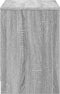 vidaXL - Tv-meubel - met - LED - 100x34x50 - cm - bewerkt - hout - grijs - sonoma - eiken