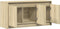 vidaXL - Tv-meubel - met - LED - 100x34x50 - cm - bewerkt - hout - sonoma - eikenkleurig