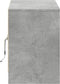 vidaXL - Tv-meubel - met - LED - 100x34x50 - cm - bewerkt - hout - betongrijs