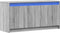 vidaXL - Tv-meubel - met - LED - 100x34x50 - cm - bewerkt - hout - grijs - sonoma - eiken