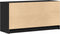 vidaXL - Tv-meubel - met - LED - 100x34x50 - cm - bewerkt - hout - zwart