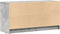 vidaXL - Tv-meubel - met - LED - 100x34x50 - cm - bewerkt - hout - betongrijs