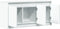 vidaXL - Tv-meubel - met - LED - 100x34x50 - cm - bewerkt - hout - wit