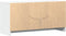 vidaXL - Tv-meubel - met - LED - 100x34x50 - cm - bewerkt - hout - wit
