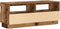 vidaXL - Tv-meubel - met - LED - 100x35x40 - cm - bewerkt - hout - oud - hout