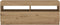 vidaXL - Tv-meubel - met - LED - 100x35x40 - cm - bewerkt - hout - artisanaal - eiken