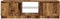 vidaXL - Tv-meubel - met - LED - 120x30x36 - cm - bewerkt - hout - oud - hout