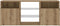 vidaXL - Tv-meubel - met - LED - 120x30x50 - cm - bewerkt - hout - artisanaal - eiken