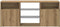vidaXL - Tv-meubel - met - LED - 120x30x50 - cm - bewerkt - hout - artisanaal - eiken