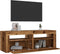 vidaXL - Tv-meubel - met - LED - 120x35x40 - cm - bewerkt - hout - oud - hout