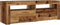 vidaXL - Tv-meubel - met - LED - 120x35x40 - cm - bewerkt - hout - oud - hout