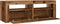 vidaXL - Tv-meubel - met - LED - 120x35x40 - cm - bewerkt - hout - oud - hout