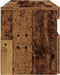 vidaXL - Tv-meubel - met - LED - 120x35x40 - cm - bewerkt - hout - oud - hout