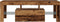 vidaXL - Tv-meubel - met - LED - 120x36,5x40 - cm - bewerkt - hout - oud - hout