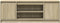 vidaXL - Tv-meubel - met - LED - 139,5x34x50 - cm - bewerkt - hout - sonoma - eikenkleur