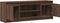 vidaXL - Tv-meubel - met - LED - 139,5x34x50 - cm - bewerkt - hout - bruin - eikenkleur