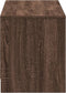 vidaXL - Tv-meubel - met - LED - 140x34x40 - cm - bewerkt - hout - bruin - eikenkleurig