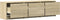 vidaXL - Tv-meubel - met - LED - 140x34x40 - cm - bewerkt - hout - sonoma - eikenkleurig