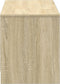vidaXL - Tv-meubel - met - LED - 140x34x40 - cm - bewerkt - hout - sonoma - eikenkleurig
