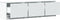vidaXL - Tv-meubel - met - LED - 140x34x40 - cm - bewerkt - hout - wit