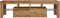 vidaXL - Tv-meubel - met - LED - 140x36,5x40 - cm - bewerkt - hout - artisanaal - eiken