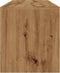 vidaXL - Tv-meubel - met - LED - 140x36,5x40 - cm - bewerkt - hout - artisanaal - eiken