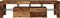 vidaXL - Tv-meubel - met - LED - 140x36,5x40 - cm - bewerkt - hout - oud - hout