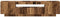 vidaXL - Tv-meubel - met - LED - 160x35x40 - cm - bewerkt - hout - oud - hout