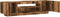 vidaXL - Tv-meubel - met - LED - 160x35x40 - cm - bewerkt - hout - oud - hout