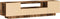 vidaXL - Tv-meubel - met - LED - 160x35x40 - cm - bewerkt - hout - oud - hout