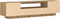 vidaXL - Tv-meubel - met - LED - 160x35x40 - cm - bewerkt - hout - artisanaal - eiken