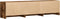 vidaXL - Tv-meubel - met - LED - 165x34x40 - cm - bewerkt - hout - gerookt - eikenkleur