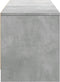 vidaXL - Tv-meubel - met - LED - 165x34x40 - cm - bewerkt - hout - betongrijs