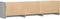 vidaXL - Tv-meubel - met - LED - 165x34x40 - cm - bewerkt - hout - grijs - sonoma - eiken