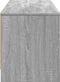 vidaXL - Tv-meubel - met - LED - 165x34x40 - cm - bewerkt - hout - grijs - sonoma - eiken