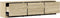 vidaXL - Tv-meubel - met - LED - 165x34x40 - cm - bewerkt - hout - sonoma - eikenkleurig