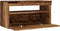 vidaXL - Tv-meubel - met - LED - 75x35x40 - cm - bewerkt - hout - oud - hout