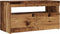 vidaXL - Tv-meubel - met - LED - 75x35x40 - cm - bewerkt - hout - oud - hout