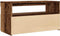vidaXL - Tv-meubel - met - LED - 75x35x40 - cm - bewerkt - hout - oud - hout