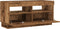 vidaXL - Tv-meubel - met - LED - 80x35x40 - cm - bewerkt - hout - oud - hout