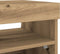 vidaXL - Tv-meubel - met - LED - 80x35x40 - cm - bewerkt - hout - artisanaal - eiken