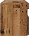 vidaXL - Tv-meubel - met - LED - 90x35x40 - cm - bewerkt - hout - oud - hout