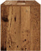 vidaXL - Tv-meubel - met - LED - 90x35x40 - cm - bewerkt - hout - oud - hout