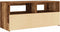vidaXL - Tv-meubel - met - LED - 90x35x40 - cm - bewerkt - hout - oud - hout